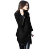 New Fashion Women Asymmetric Coat Thin Jacket Temperament Overcoat Loose Long Outerwear