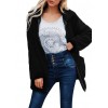 Women Faux Fur Coat Fluffy Solid Turn Down Collar Long Sleeve Zipper Pockets Casual Outerwear Jacekt