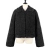 Women Winter Fleece Coat Cashmere Loose Thick Warm Cardigan Jacket Outerwear Overcoat