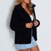 Winter Women Faux Fur Coat Solid Color