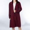 Women Oversized Corduroy Coat Turn Down Collar Button Down Side Pockets Winter Warm Plus Size Jacket Outwear