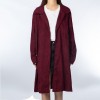 Women Oversized Corduroy Coat Turn Down Collar Button Down Side Pockets Winter Warm Plus Size Jacket Outwear