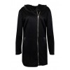 Women Casual Hoodie Long Sweatshirt Coat Pockets Zip Up Outerwear Hooded Jacket Black/Grey/Red