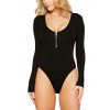 Women Long Sleeve Playsuit Rompers Solid Bodysuits Skinny Jumpsuits Night Clubbing Bodycon Overalls