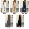 Fashion Women Solid Color Jumpsuit Sleeveless Pocket Zipper Button Loose Casual Romper Overall Playsuit