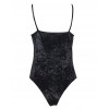 New Sexy Women Velvet Backless Bodysuit Jumpsuit V-Neck Strap Solid Beach One Piece Short Rompers