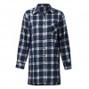 New Autumn Women Oversized Plaid Tartan Shirt Buttons Pocket Turn-down Collar Long Sleeve Baggy Check Blouse Tee Shirt