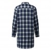 New Autumn Women Oversized Plaid Tartan Shirt Buttons Pocket Turn-down Collar Long Sleeve Baggy Check Blouse Tee Shirt