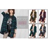 New Autumn Women Oversized Plaid Tartan Shirt Buttons Pocket Turn-down Collar Long Sleeve Baggy Check Blouse Tee Shirt