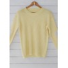 New Women Loose Knitted Sweater Elbow Heart Patch Solid Long Sleeve Casual Knit Pullover Jumper