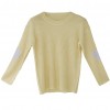 New Women Loose Knitted Sweater Elbow Heart Patch Solid Long Sleeve Casual Knit Pullover Jumper