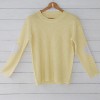 New Women Loose Knitted Sweater Elbow Heart Patch Solid Long Sleeve Casual Knit Pullover Jumper