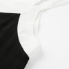 Sexy Women Chiffon Cami Tank Top Strap Contrast V-Neck Sleeveless Vest Top Camisole Black/White